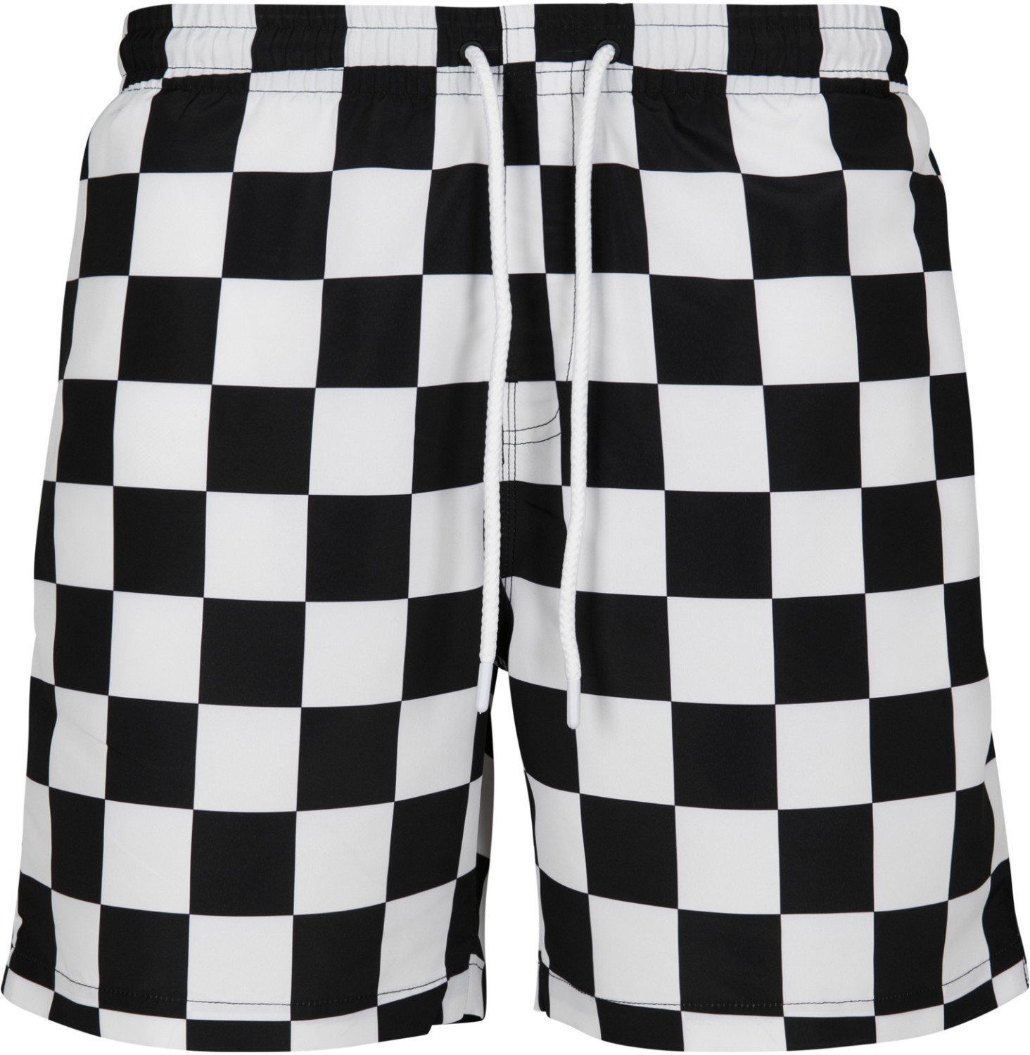 Urban Classics Check Swim Shorts (TB2677) chess