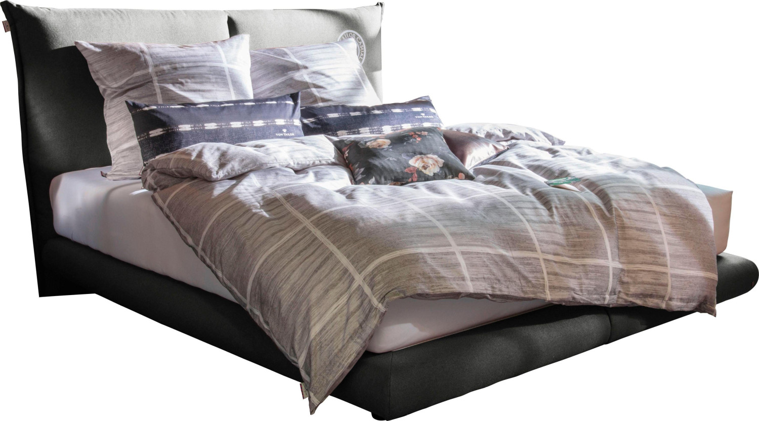 Tom Tailor Soho Pillow Box 200x200cm NTBO 9 dark grey ab 1.999,99