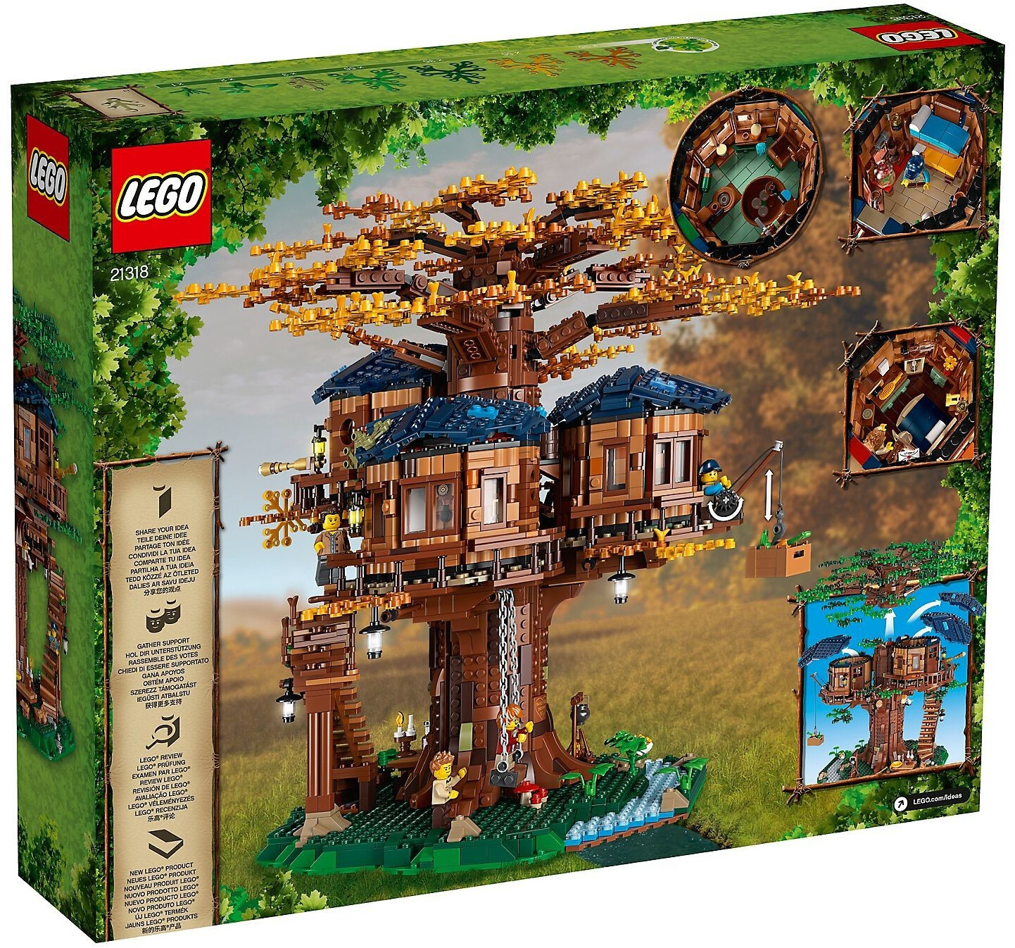 LEGO Ideas 21332 Il Mappamondo, Set da Modellismo da Costruire per