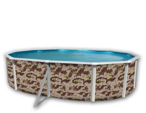 TOI Camouflage 550 x 366 x 120 cm (8670)