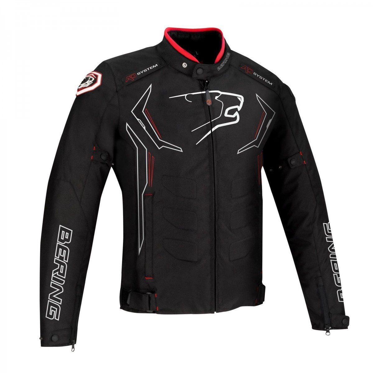 Bering Blouson Guardian noir/blanc/rouge