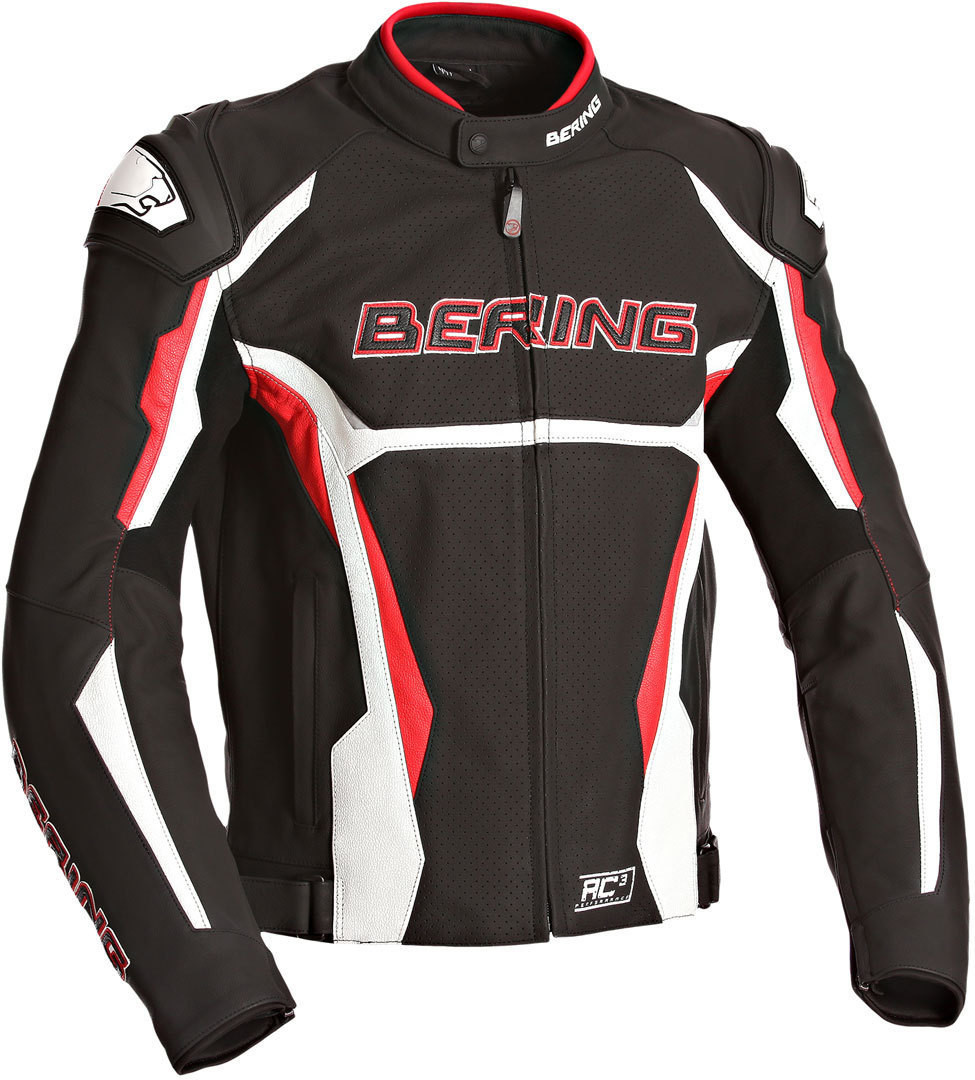 Bering Blouson Kingston Evo-R noir/blanc/rouge