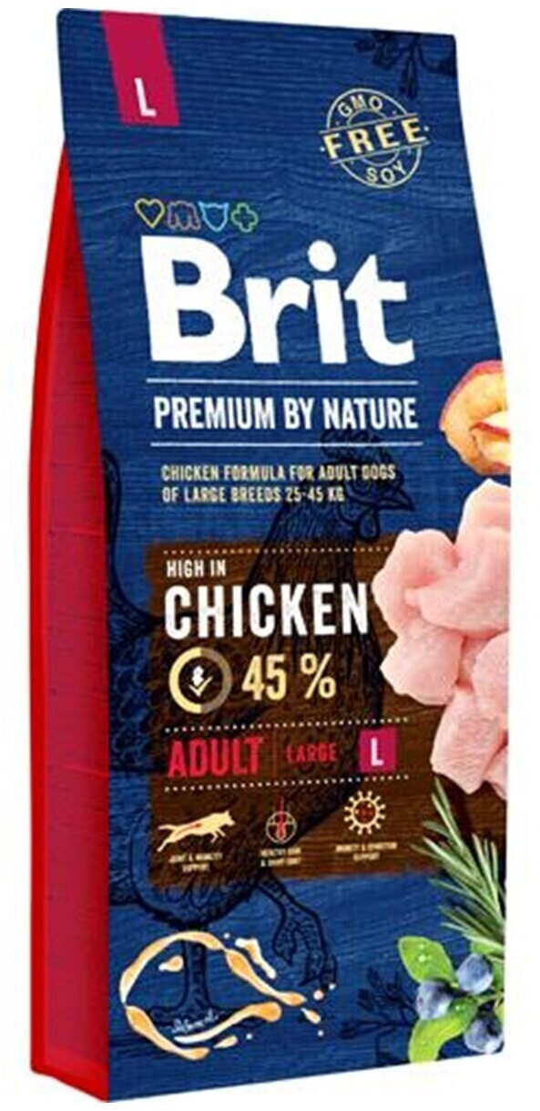 Brit Premium By Nature Adult Large 15kg