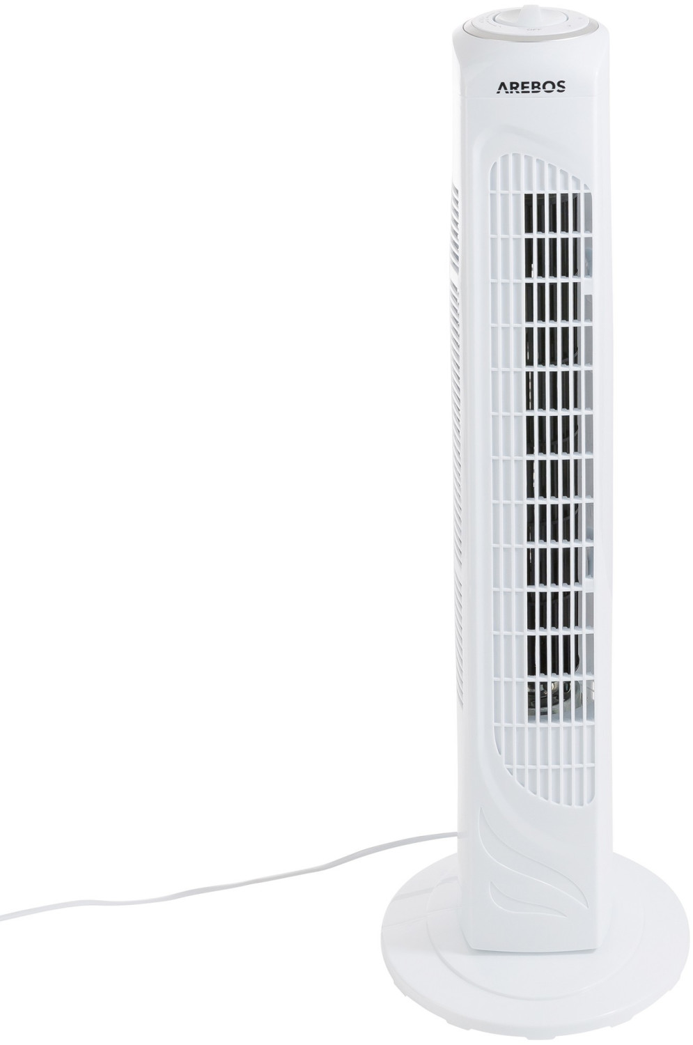 Arebos Tower Fan 50W white