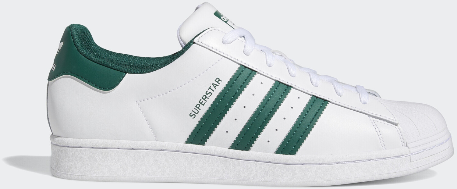Adidas Superstar cloud white collegiate green cloud white a 129 99 oggi Migliori prezzi e offerte su idealo
