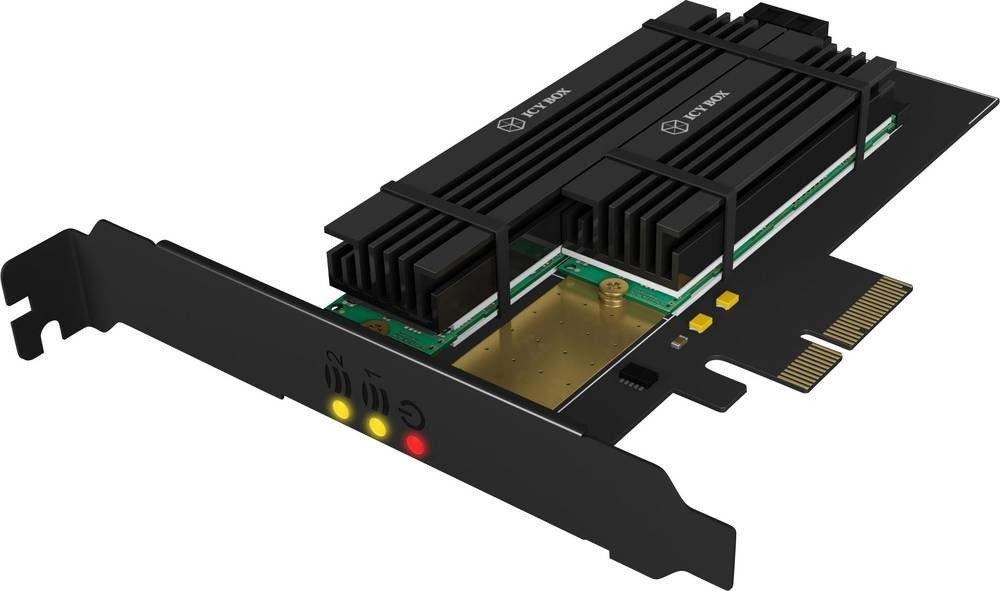 Raidsonic Icy Box IB-PCI215M2-HSL