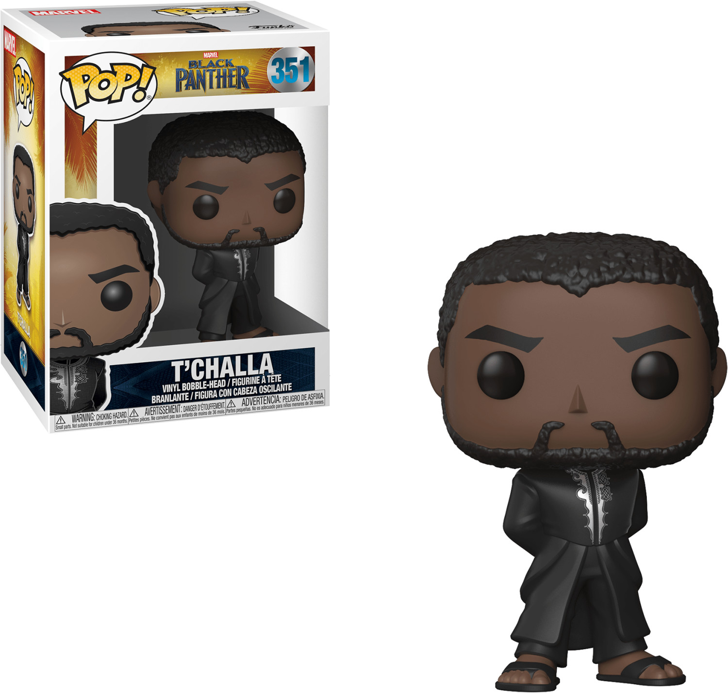 Funko Pop! Marvel: Black Panther - T'Challa