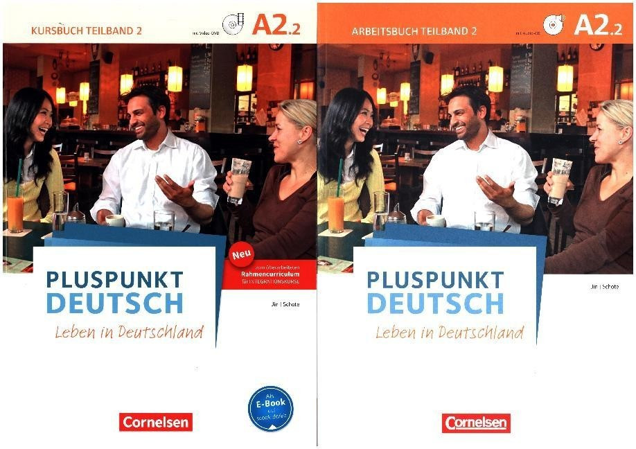 Pluspunkt Deutsch A2: Teilband 2 - Allgemeine Ausgabe - Arbeitsbuch und Kursbuch