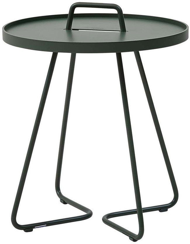 Cane-line Table d'appoint On-the-move gris foncé