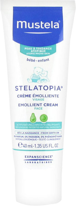 Mustela Crème émolliente Visage Stelatopia – Bébé Classique