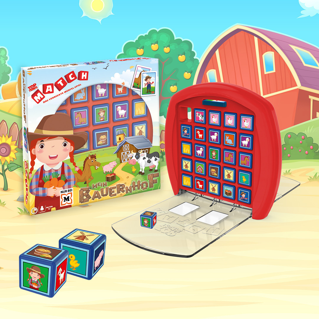 MATCH Mein Bauernhof + Monopoly Junior Bauernhof Bundle (WM10387) ab 19
