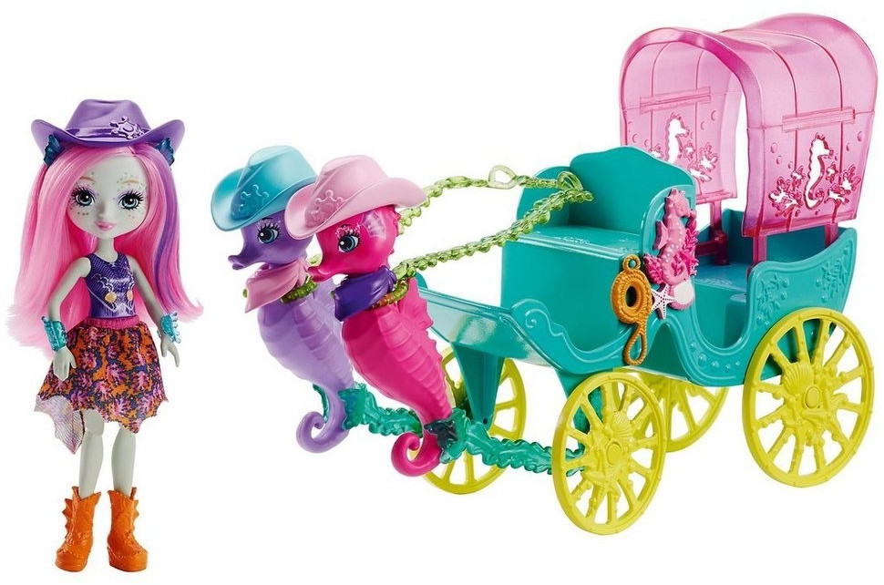 Enchantimals Coffret - La calèche des hippocampes
