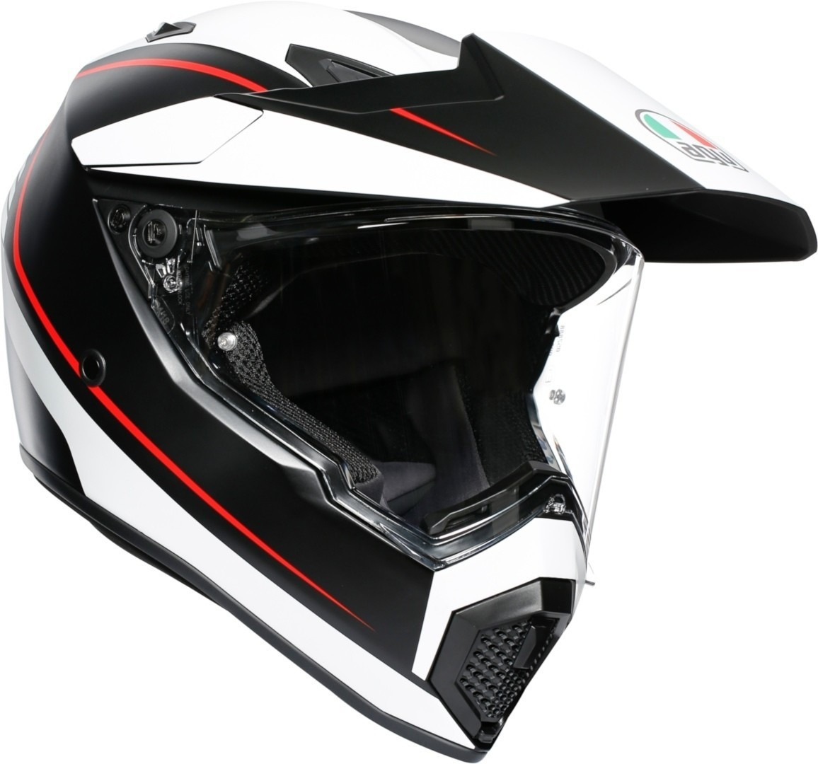 AGV AX9 noir/blanc/rouge