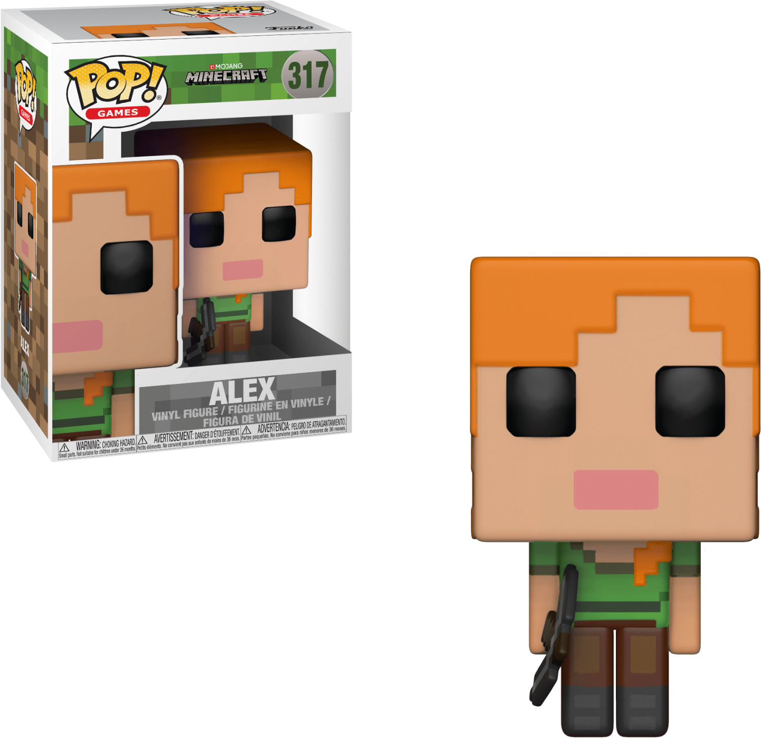 Funko Pop! Games: Minecraft - Alex