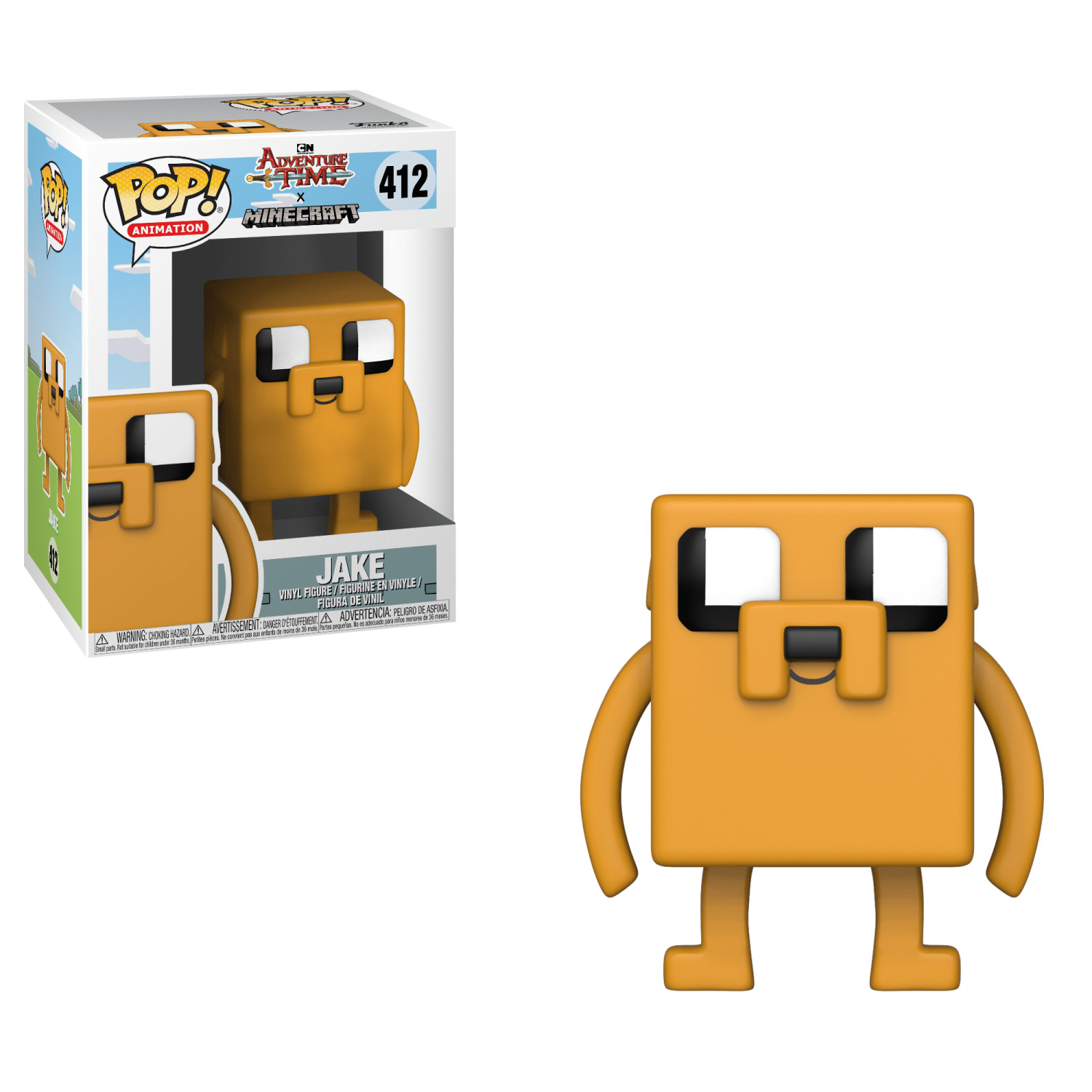 Funko Pop! Animation: Adventure Time x Minecraft - Jake