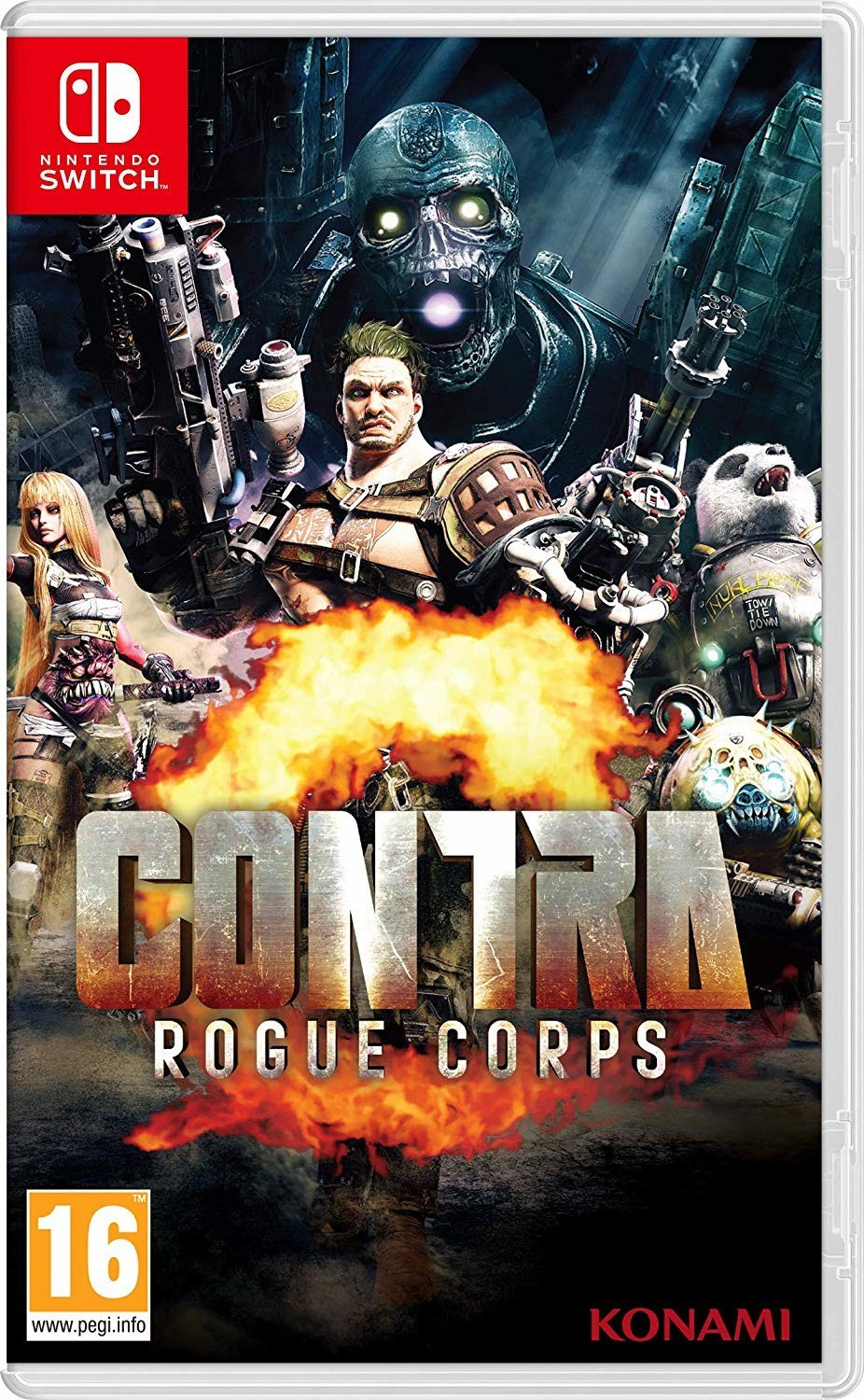 Photos - Game Konami Contra: Rogue Corps  (Switch)