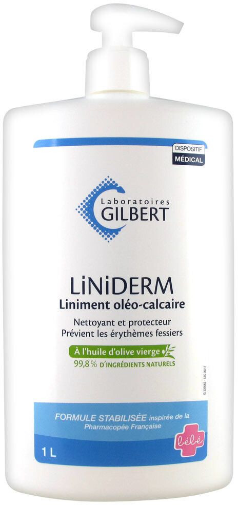 LINIDERM Liniment Oléo-calcaire Gilbert 1 litre