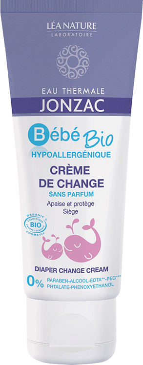 Cattier Bébé Crème pour le Change bio - Soin hydratant et protecteur