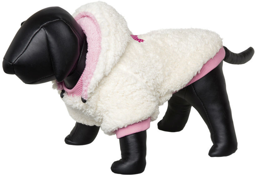 Nobby Dog Coat Teddy Creme Pink 20 cm