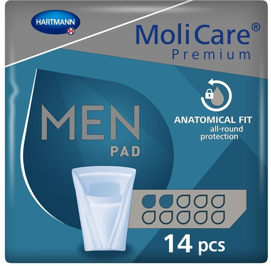 Hartmann MoliCare Premium Men Pad 2 Drops (14 pcs)