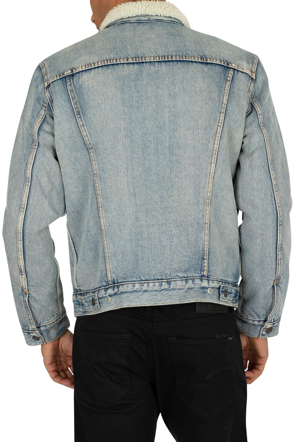 Buy Levi s Type 3 Sherpa Trucker Jacket stonebridge from 64.04