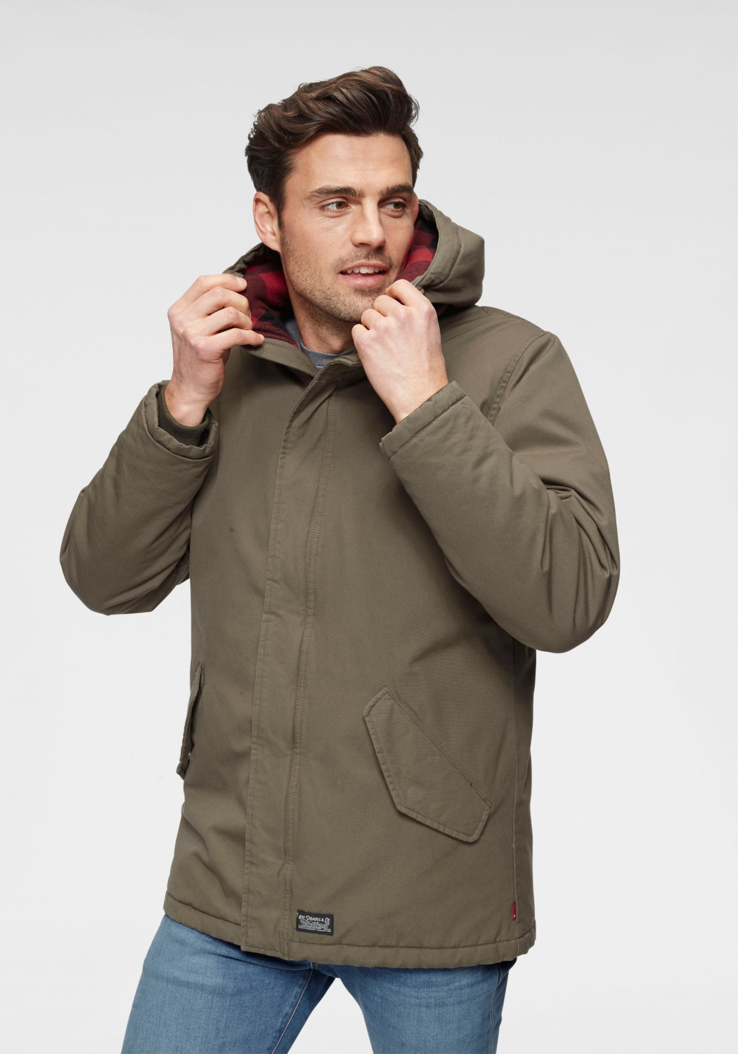 Levi's erkek thermore padded online parka