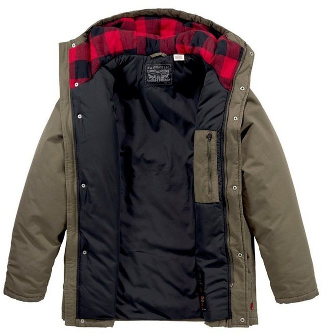 Levi's herren shop parka thermore padded
