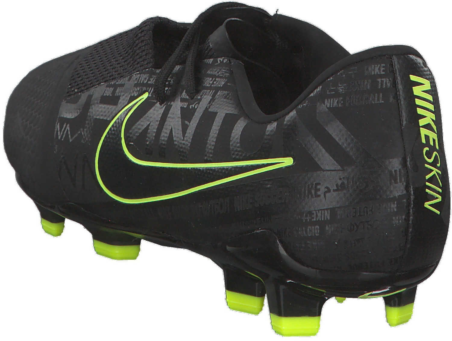 nike phantom venom black volt