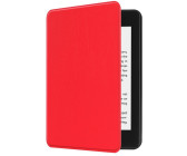 kwmobile Funda Compatible con  Kindle Paperwhite - Carcasa para  e-Book de Cierre magnético - Case en Rojo