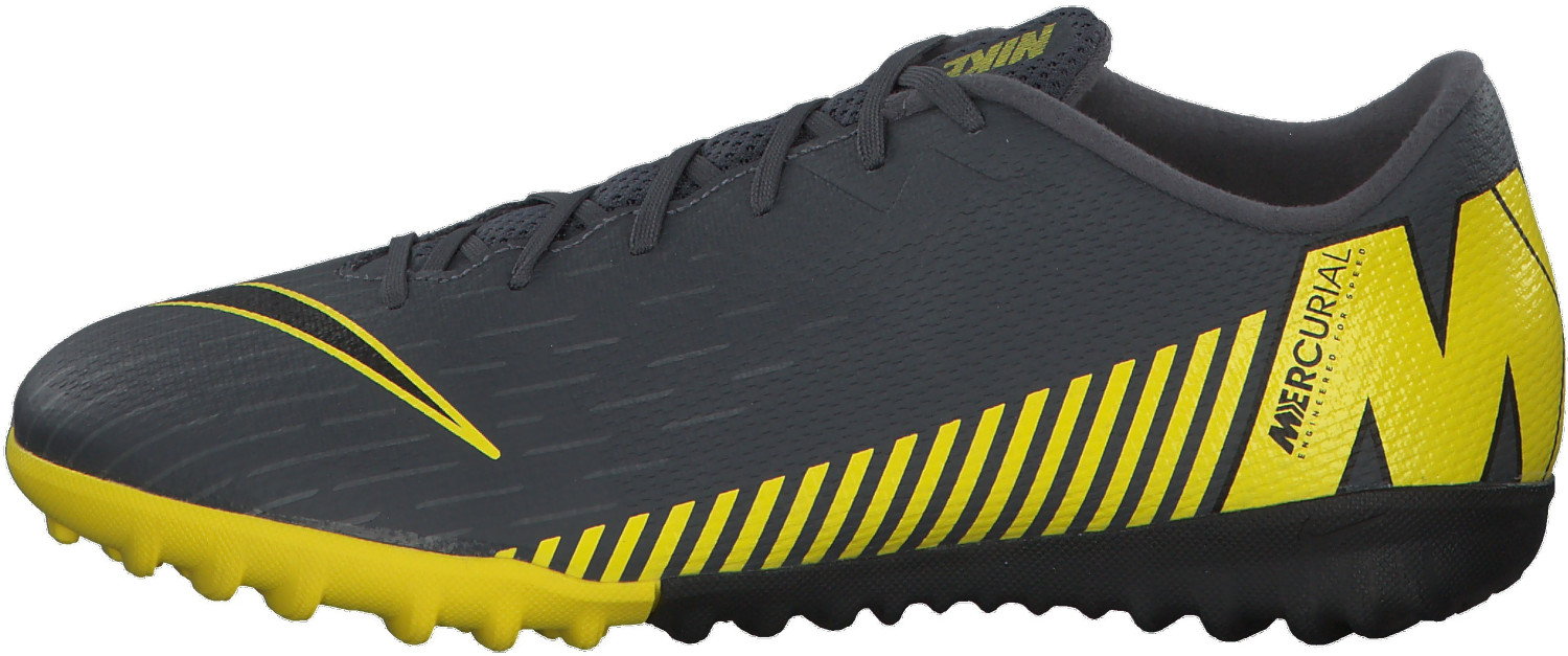 Nike MercurialX Vapor XII Academy TF (AH7384) dark grey/black/opti yellow
