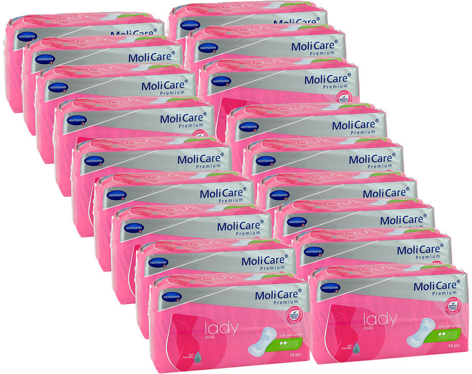 Hartmann MoliCare Premium Lady Pad 2 Drops (18 x 14 pcs)
