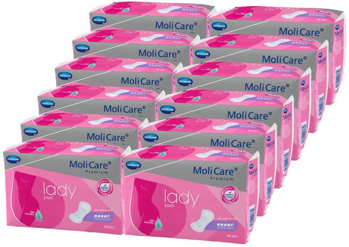 Hartmann MoliCare Premium Lady Pad 4,5 Drops (12 x 14 pcs)