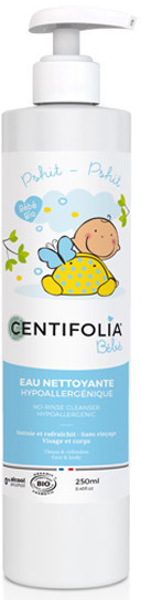 Centifolia Eau nettoyante sans rinçage bébé (250 ml)