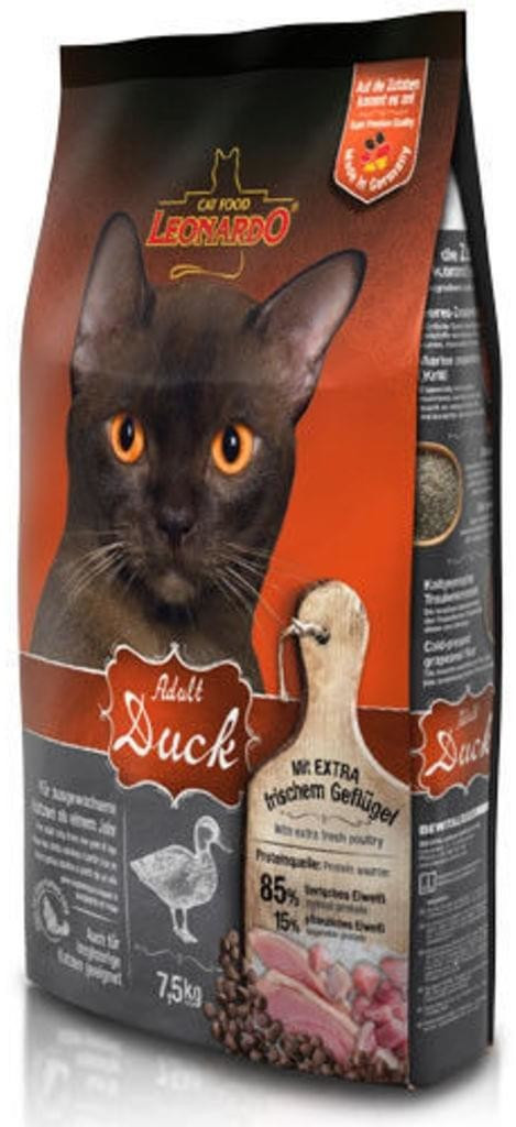 LEONARDO Cat Food Adult Duck 7,5kg