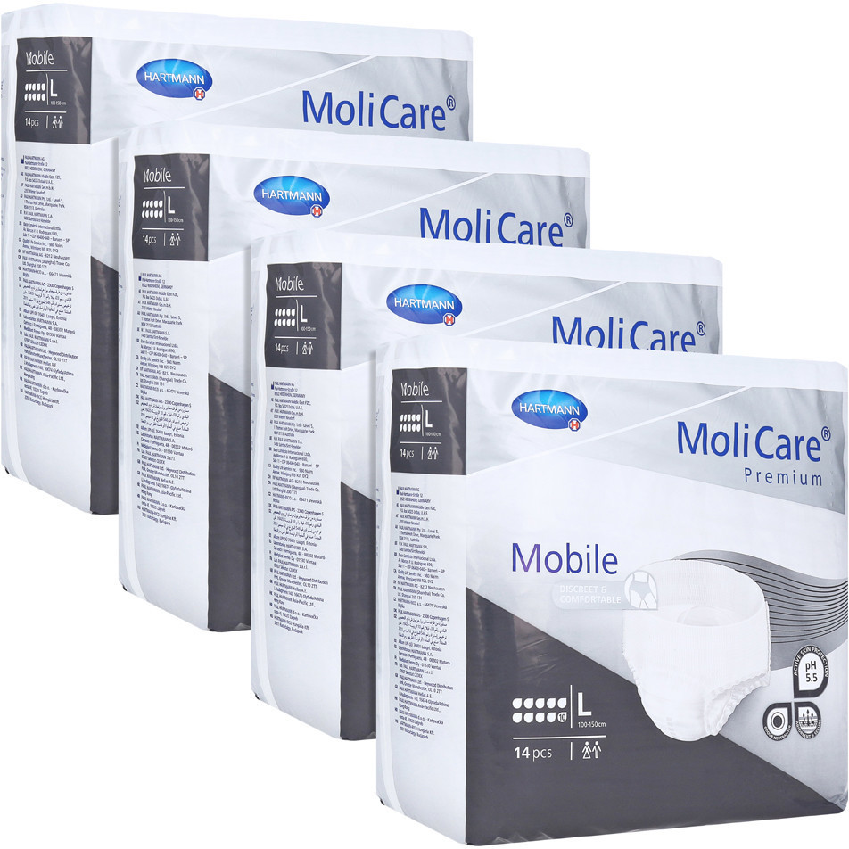 Hartmann MoliCare Premium Mobile 10 Drops Large (4 x 14 pcs)