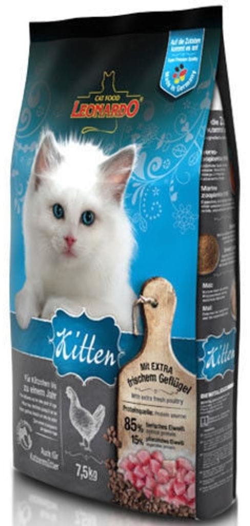 LEONARDO Cat Food Kitten Poultry 7,5kg