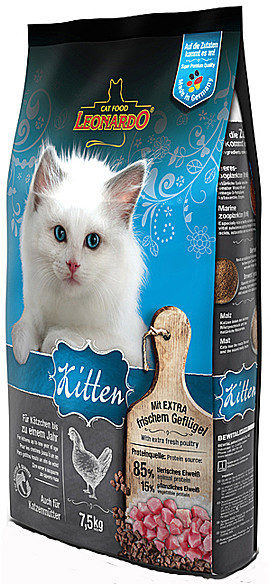 LEONARDO Cat Food Kitten Poultry 400g