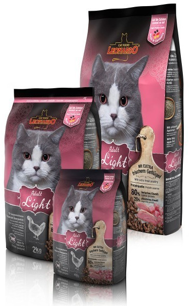 LEONARDO Cat Food Adult Light