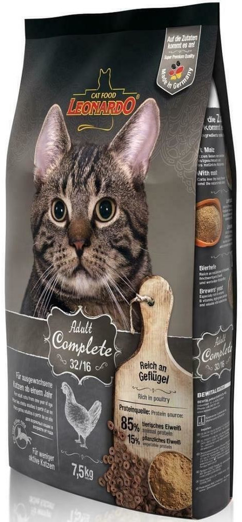 LEONARDO Cat Food Adult Complete 32/16 7,5kg