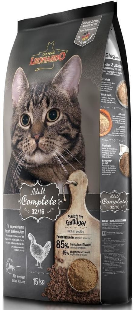 LEONARDO Cat Food Adult Complete 32/16 15kg