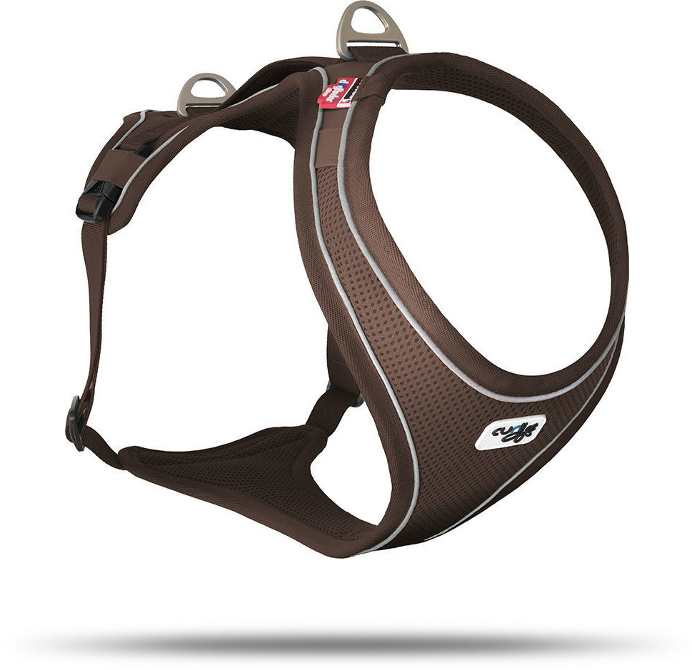 Curli Belka Comfort Harness Brown XL