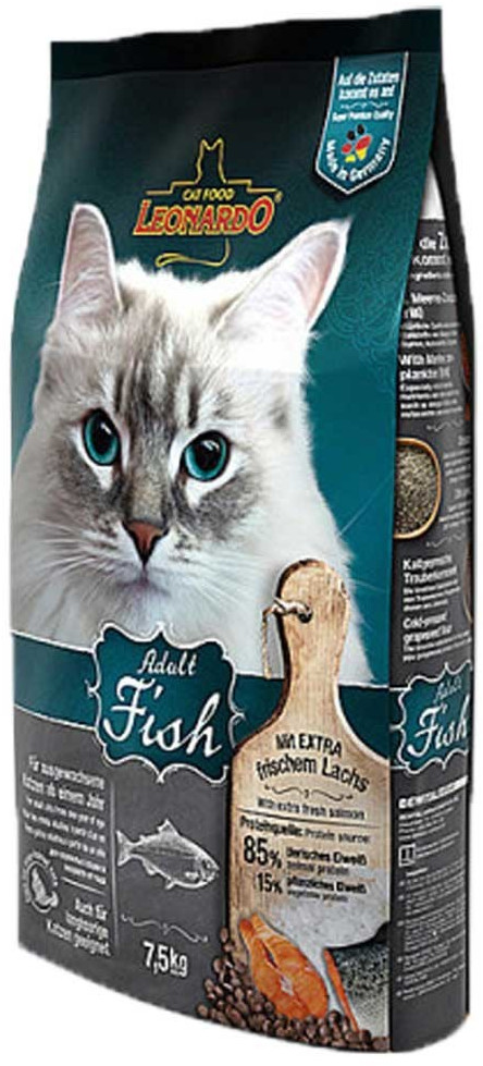 LEONARDO Cat Food Adult Fish 7,5kg