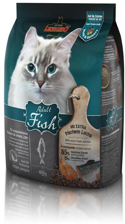 LEONARDO Cat Food Adult Fish 400g