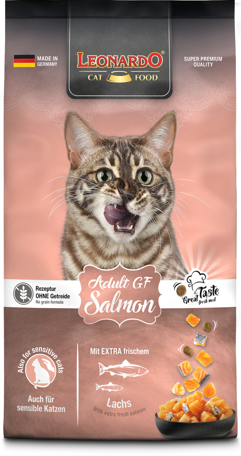 LEONARDO Cat Food Adult Salmon GF 7,5kg