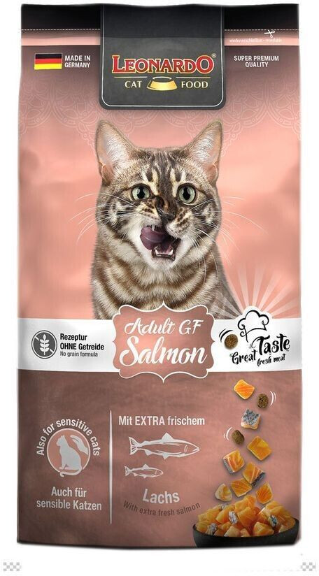 LEONARDO Cat Food Adult Salmon GF 1,8kg