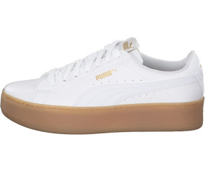 puma vikky platform schwarz weiß