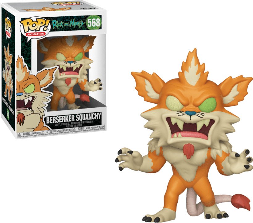 Funko Pop! Animation: Rick and Morty - Berserker Squanchy