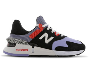 new balance 997 sport black with clear amethyst