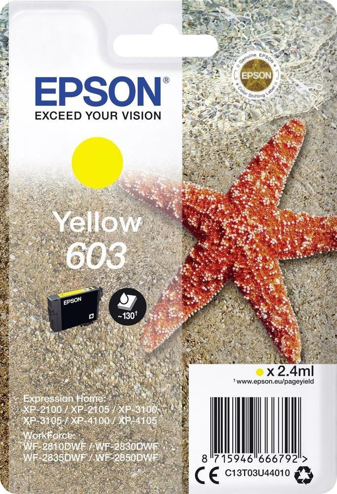 Epson 603 jaune (C13T03U44010)