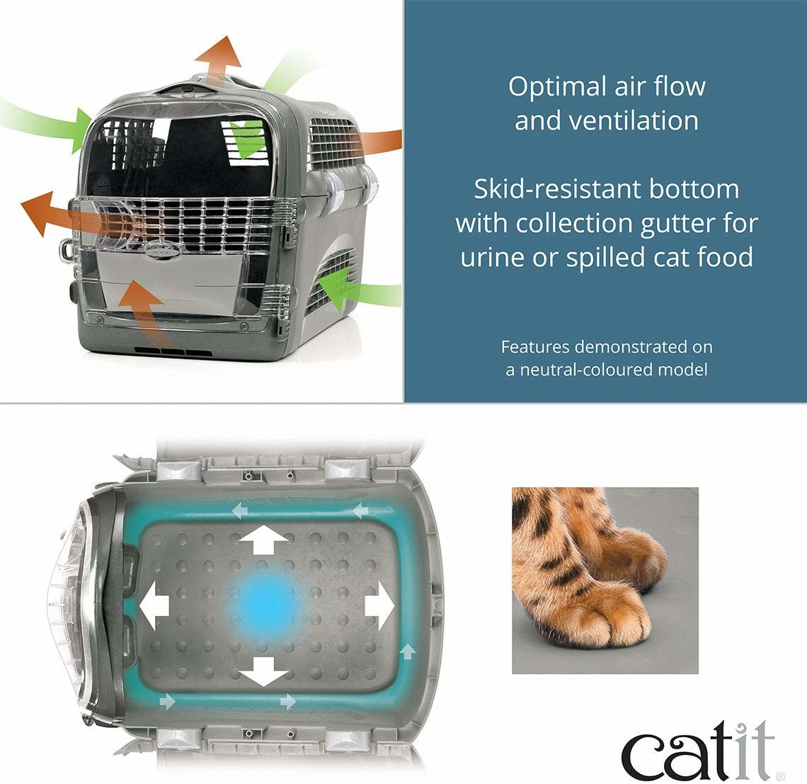 Catit Caisse de transport pour chat